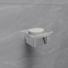 Мыльница LEMARK SMOOTH LINE с держателем, хром 9741016