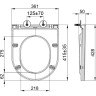 Сет: Инсталляция LEMARK PENEDA + кнопка смыва BIT хром матовый + унитаз GLAZER белый глянец 100803429